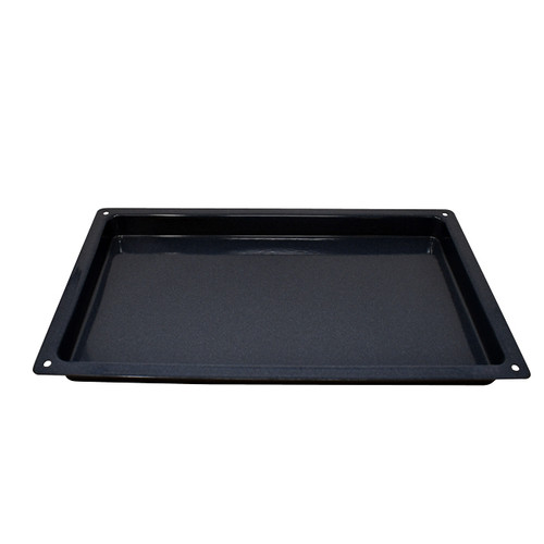Omcan USA 44364 1mm Thick Granite Enamel Roasting Pan