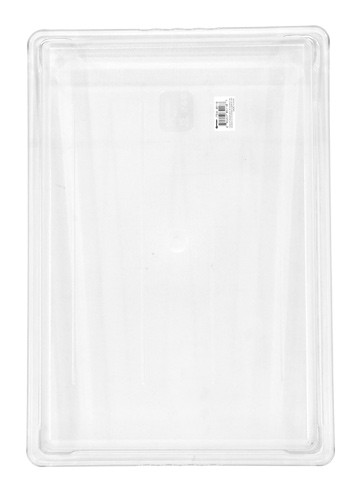 Omcan USA 85118 18" W x 3.5" H x 26" D Clear Polycarbonate Rectangular Food Storage Container