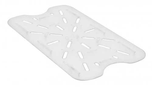 Omcan USA 85135 Clear Polycarbonate Drain Shelf for 12" x 18" Food Storage Container