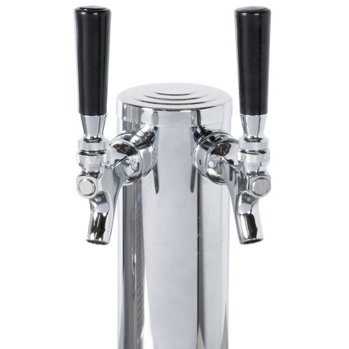 Omcan USA 44224 2 Stainless Steel Faucets Countertop Draft Tower