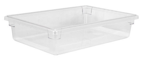 Omcan USA 85119 18" W x 6" H x 26" D Clear Polycarbonate Rectangular Food Storage Container