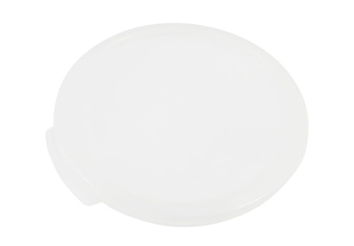 Omcan USA 80212 Translucent Polypropylene Round Food Storage Container Lid for 1 Qt. Container