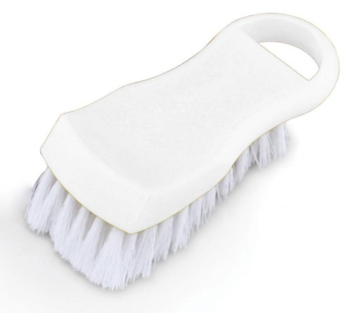 Omcan USA 80501 6" L White Plastic Utility Cutting Board Brush
