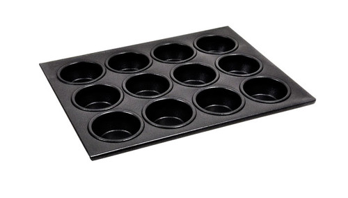 Omcan USA 80630 12 Cups Non-Stick Muffin Pan
