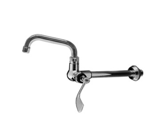 Component Hardware KL76-9006-SE4 6" L Stainless Steel Wall Mount Encore Wok Range Faucet