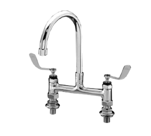 Component Hardware KL61-8002-RE4 6" Rigid Deck Mount Encore Faucet