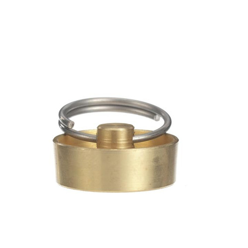 Component Hardware E60-4081 1" Brass Stopper