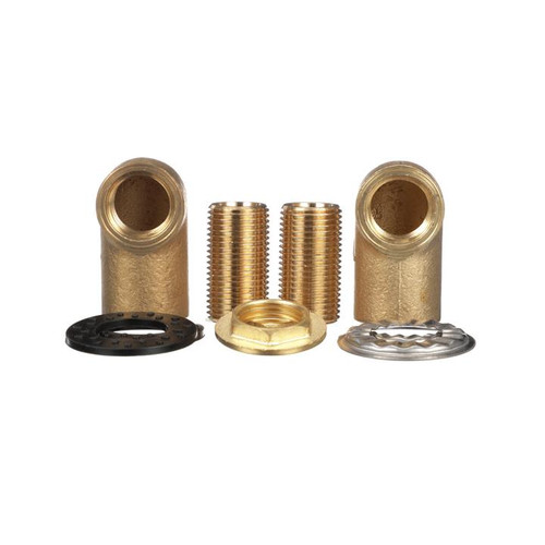 Component Hardware KL40-2000 Raw Wall Faucet Mounting Kit