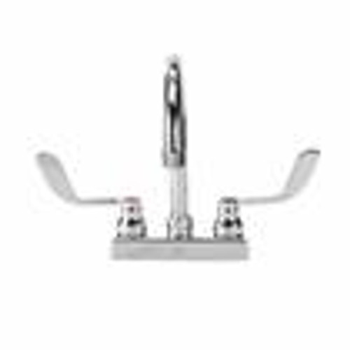 Component Hardware TLL11-4102-SE4Z 6" Gooseneck Deck Mount Top-Line Workboard Faucet