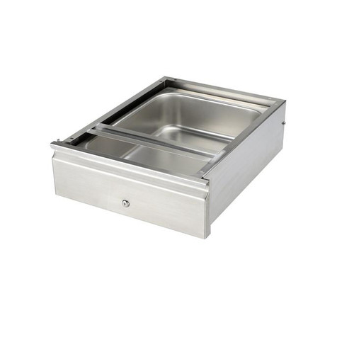 Component Hardware S90-0015-C-N 19.31" W Stainless Steel S90 Series Heavy Duty Drawer Assembly