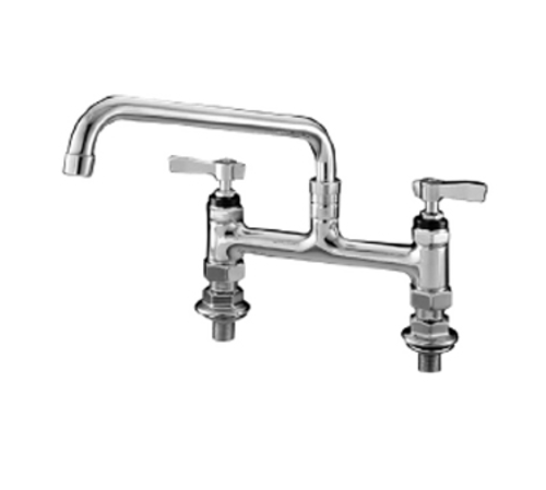 Component Hardware KL61-8008-SE1 8" Standard Swing and Swivel Deck Mount Encore Faucet