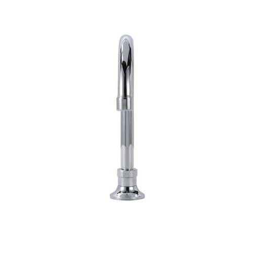 Component Hardware KL74-9002-R 6" Stainless Steel Rigid Gooseneck Deck Mount Encore Spout Base