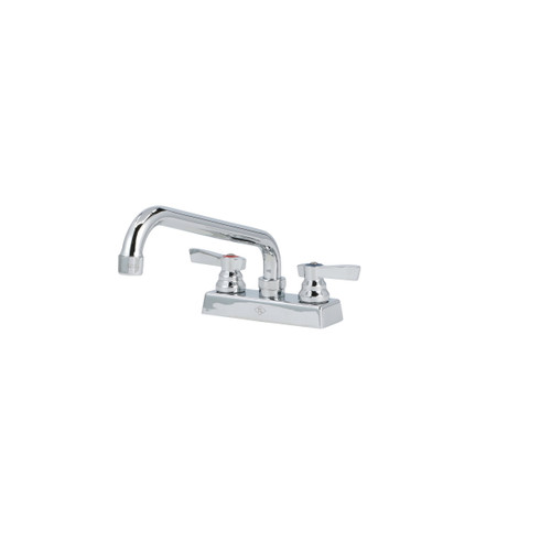 Component Hardware TLL11-4112-SE1Z 12" Standard Swing and Swivel Deck Mount Top-Line Workboard Faucet