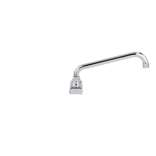 Component Hardware TLL11-4112-SE1Z 12" Standard Swing and Swivel Deck Mount Top-Line Workboard Faucet