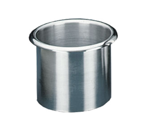 Component Hardware J92-1000 7" Dia. x 5.25" H Stainless Steel Scrap Chute Fits Standard 6" Opening