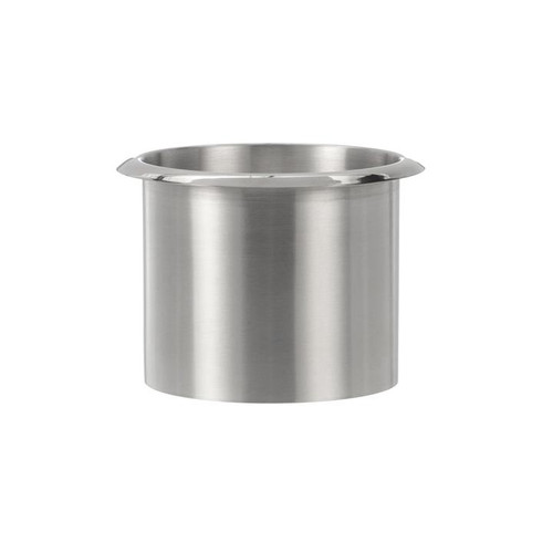 Component Hardware J92-1000 7" Dia. x 5.25" H Stainless Steel Scrap Chute Fits Standard 6" Opening