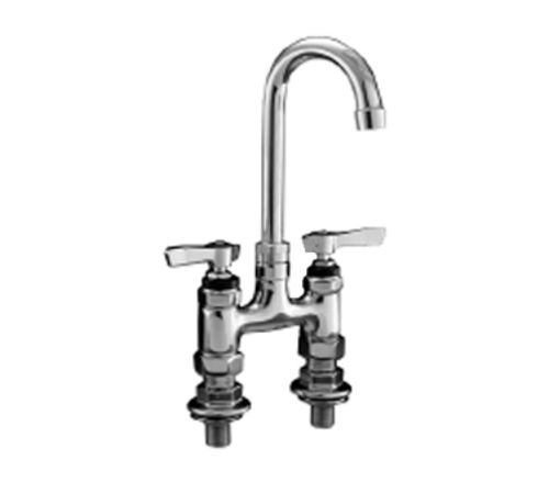 Component Hardware KL57-4101-SE1 8" Gooseneck Deck Mount Encore Faucet