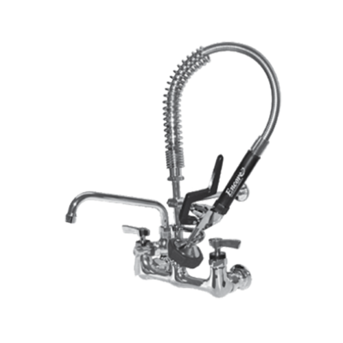 Component Hardware KLP53-MINIL3-AF5 14" Standard Add-On Faucet Wall Mount 0.74 GPM Flow Rate Encore Mini Pre-Rinse Assembly