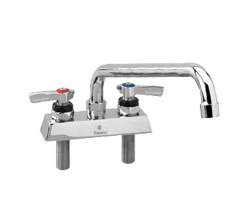 Component Hardware KL41-4012-SE1 4" Centers Stainless Steel Deck Mount Encore Workboard Faucet