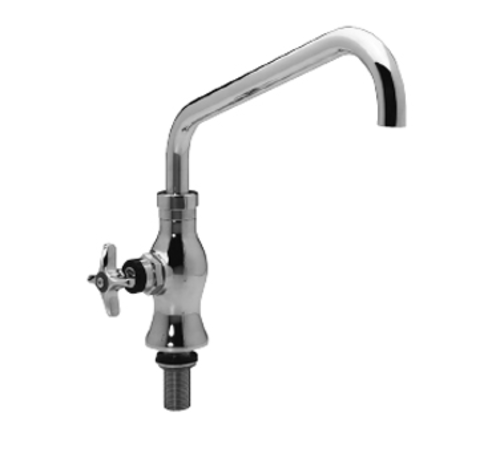 Component Hardware KL33-9012-SE2 12" Stainless Steel Deck Mount Encore Faucet