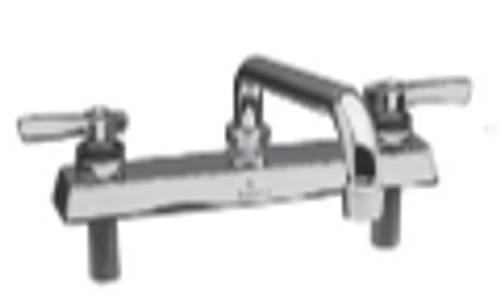 Component Hardware KL41-8118-SE1 8" Double Joint Ceramic Valves Encore Workboard Faucet