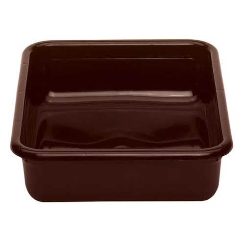 Cambro 1722CBP131 16.87" L x 21.87" W x 4.87" H Hi-impact Plastic Dark Brown Cambox - 12/Case