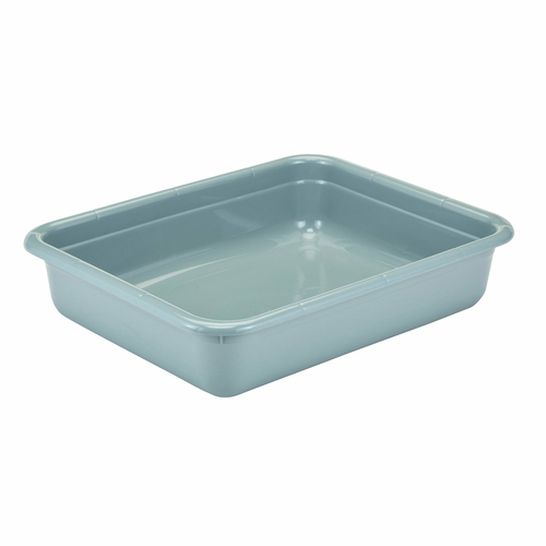 Cambro 1722CBP180 16.87" L x 21.87" W x 4.87" H Hi-impact Plastic Light Gray Cambox - 12/Case