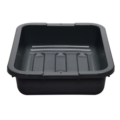Cambro 1520CBP110 15.31" L x 19.93" x 4.93" H Hi-Gloss Plastic Black Cambox