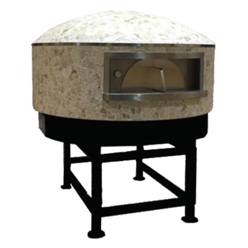 Univex DOME39GV-LP Five 12" Pizza Capacity Liquid Propane Artisan Stone Hearth Domed/Round Pizza Oven - 92,500 BTU