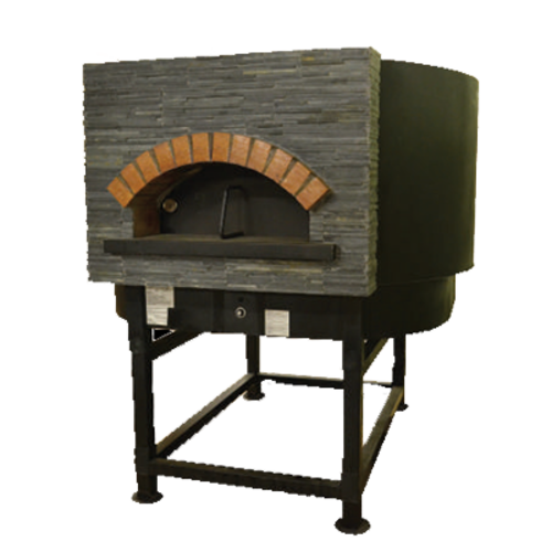 Univex DOME47R-LP Seven 12" Pizza Capacity Liquid Propane Artisan Stone Hearth Round Pizza Oven - 92,500 BTU
