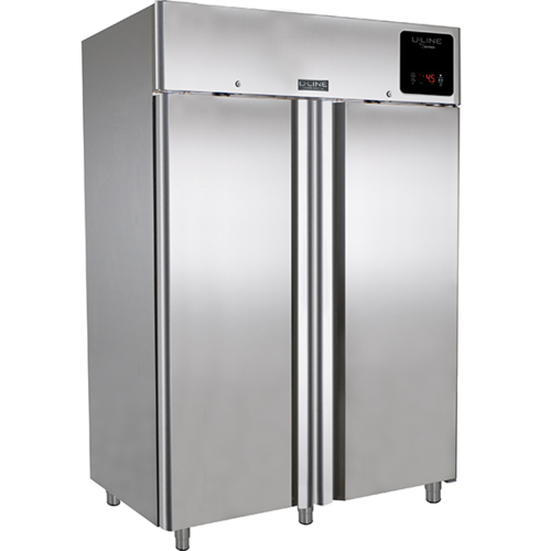 U-Line UCRE553-SS71A 49 Cu. Ft. Solid Door Freestanding Commercial Refrigerator
