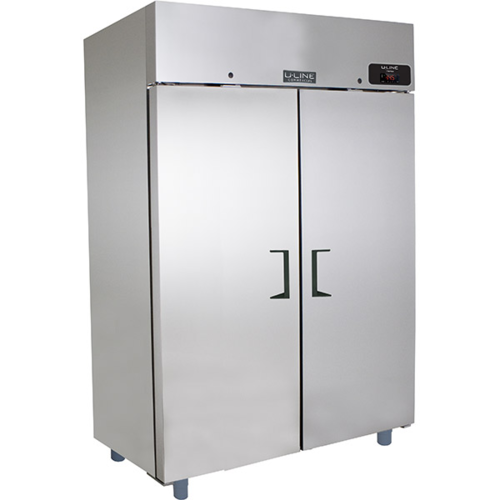 U-Line UCFZ455-SS71A 48 Cu. Ft. Solid 2 Doors Reach-In U-Line Commercial Freezer - 115 Volts