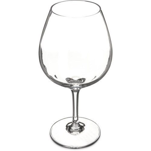 Carlisle 564107 22 Oz. Clear Polycarbonate Carlisle - Alibi Balloon Wine Glass