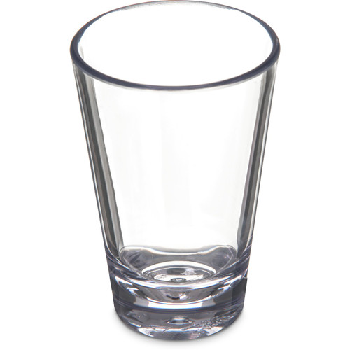 Carlisle 560307 3 Oz. Clear SAN Carlisle - Alibi Shooter or Mini Dessert Glass