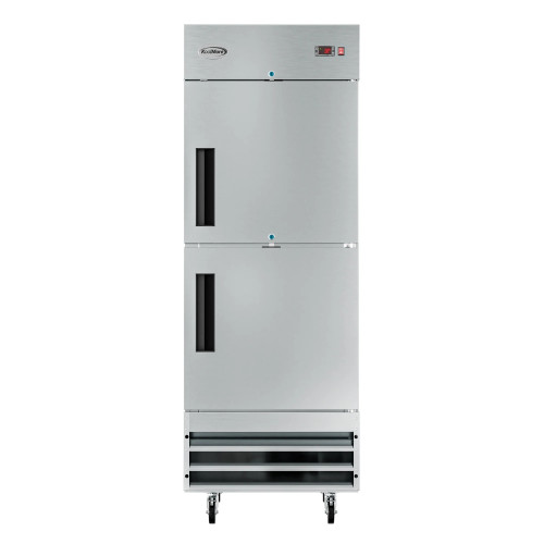 Koolmore RIR-1D-SSHD 23 Cu. Ft. 1 Solid Door Stainless Steel Reach In Refrigerator - 115 Volts