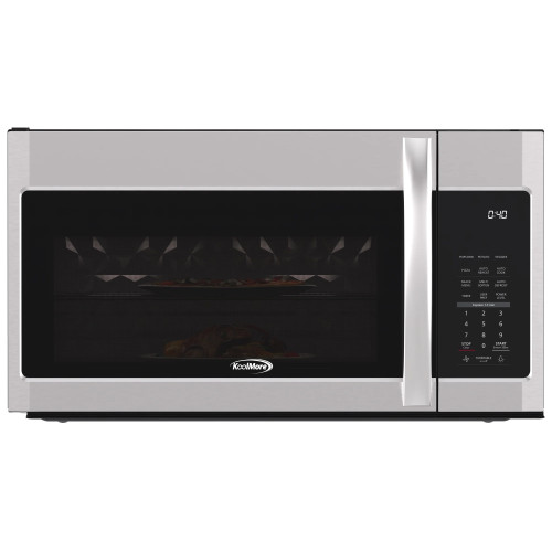 Koolmore KM-MOT-2SS 1.9 Cu. Ft. Stainless Steel Light Duty Microwave Oven - 120 Volts