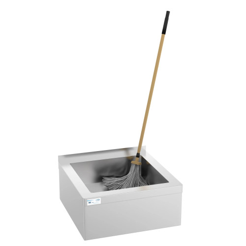 Koolmore MPS-2424133 24" W Stainless Steel Floor Mounted Mop Sink