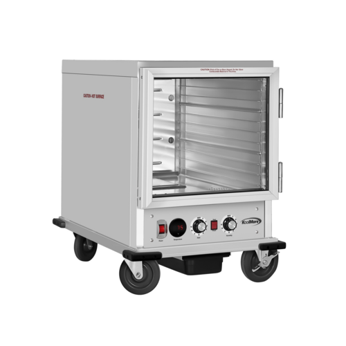 Koolmore KM-CHP12-SIGL 12 Pans Aluminum Glass Door Commercial Heated Holding and Proofing Cabinet - 120 Volts