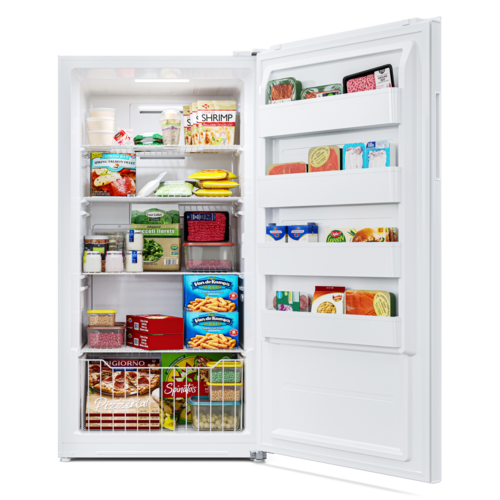 Koolmore RUF-17C 32.8" W White Refrigerator and Freezer