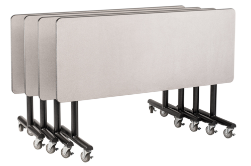 National Public Seating TGT3048 30" W Rectangular 14 Gauge Steel NPS ToGo Table