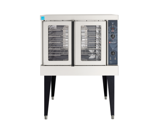 Wolf WC4GD-NG 40" W Stainless Steel Single Deck Natural Gas Convection Oven - 50,000 BTU