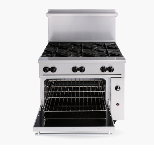 Wolf C36S-2B24CB-LP 36" W Stainless Steel 2 Burners Liquid Propane Restaurant Range Challenger XL - 159,000 BTU