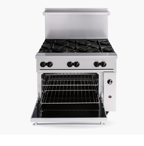 Wolf C36S-2B24CB-NG 36" W Stainless Steel 2 Burners Natural Gas Restaurant Range Challenger XL - 159,000 BTU