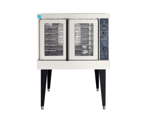 Wolf WC4GD-LP 40" W Stainless Steel Single Deck Liquid Propane Convection Oven - 50,000 BTU