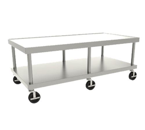 Wolf STAND/C-72 73" W x 30" D x 24" H Stainless Steel with Marine Edge Undershelf Equipment Stand