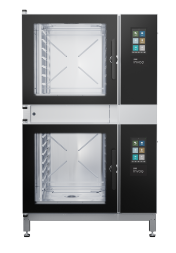 Blodgett INVOQ 62BE/62BE 14 Pans Full Size Stainless Steel Electric Combi Oven Steamer - 208 Volts 3 Phase