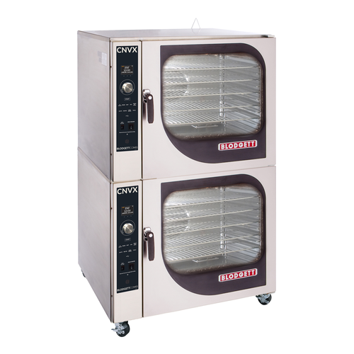 Blodgett CNVX-14E/BCX-14E 14 Pans Stainless Steel Full Size Electric Convection Oven and Boiler Based Combi Oven - 208 Volts