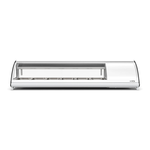 Koolmore KM-SR60-WH 60" W White Countertop Sushi Display Refrigerator - 110 Volts