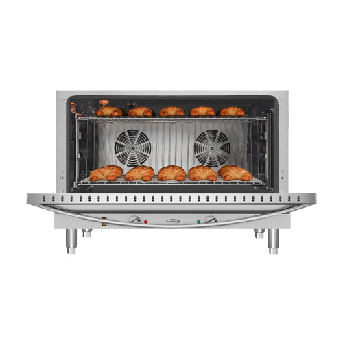 Koolmore KM-CTCO-44 32" W Stainless Steel Full Size Pan 4 Racks Countertop Convection Oven - 240 Volts