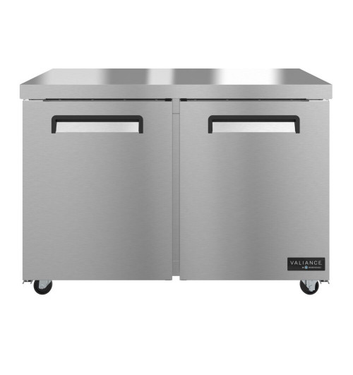 Hoshizaki VUR48A 12.09 Cu. Ft. Stainless Steel Reach-In Valiance Series Undercounter Refrigerator - 115 Volts